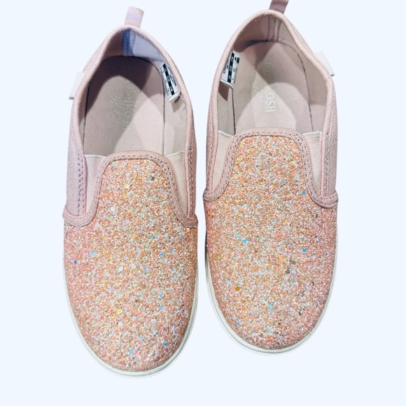 OshKosh B'gosh Other - OshKosh B'gosh Soft Pink with Sparkle Slip Ons